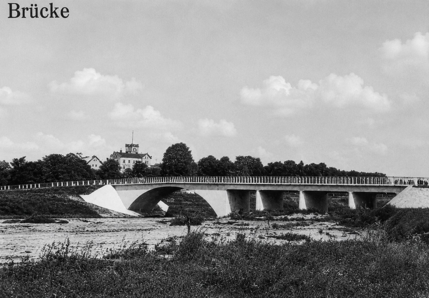 Most w Pieńsku dawniej